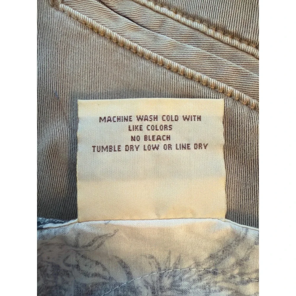 Sur La Table Cotton Apron Toile de Jouy Striped French Country Cream Charcoal